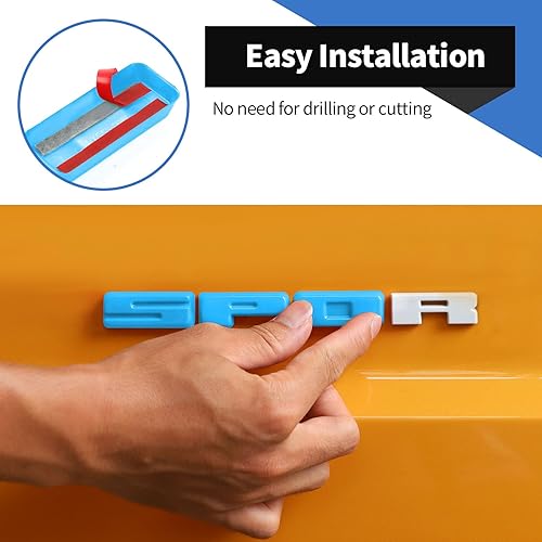 Miniatura 4 de Bronco Sport - Adhesivos para portón trasero de Bronco Sport para portón trasero y accesorios compatibles con accesorios Bronco Sport 2021 2022