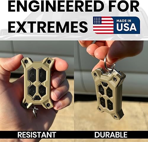 Vista 21 de Funda para llavero Chevy – para funda de llavero GMC – Accesorios Silverado Sierra – Abrebotellas integrado – Compatible con guía de ajuste