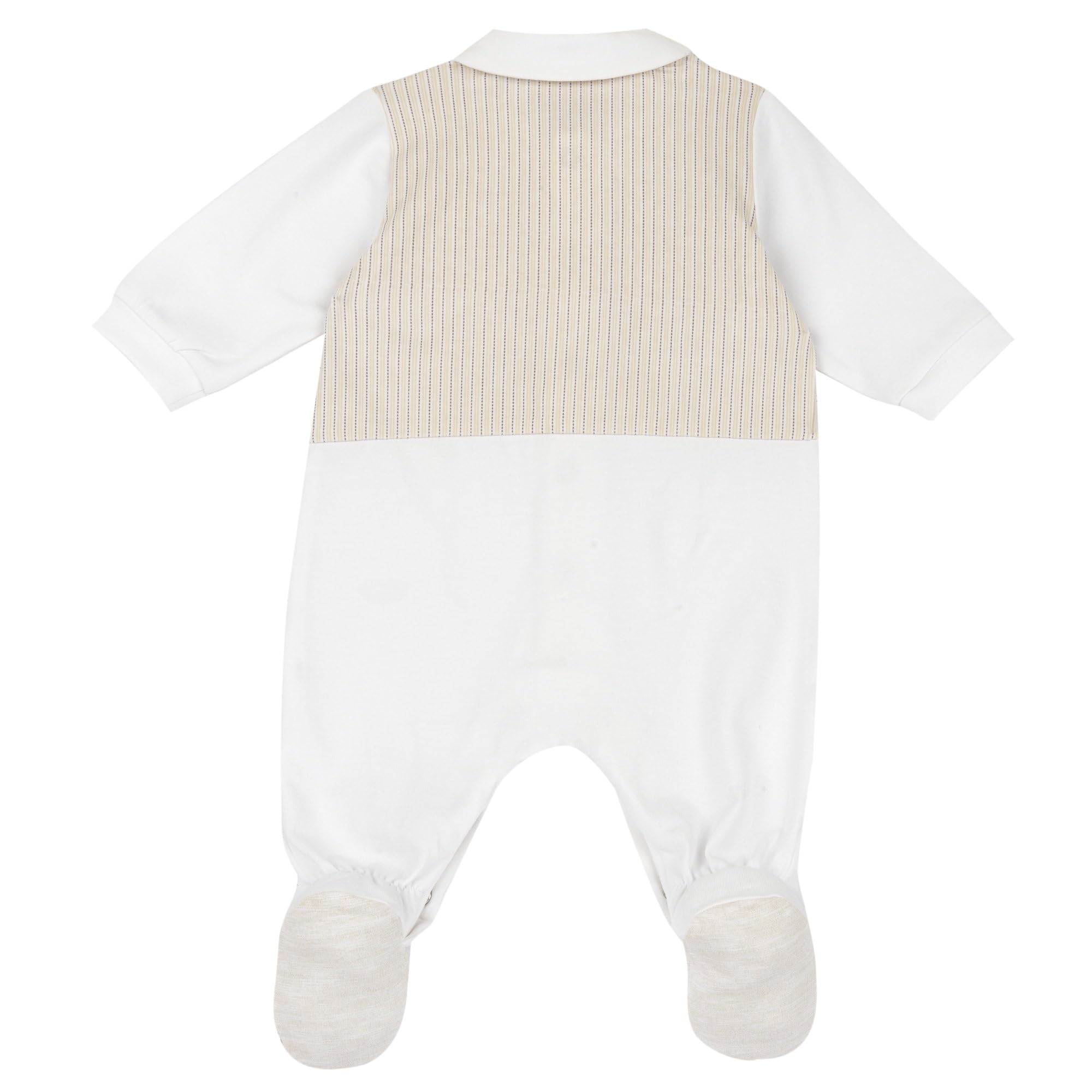 Chicco En Coton Doux, avec Ouverture Frontale Pratique 261 Grenouillères Bébé garçon (lot de 1)