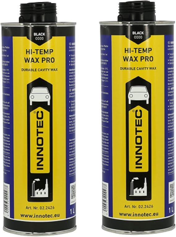 Innotec Hi-Temp Wax Dry - Cera Antiruggine Per Auto E Industria, Barattolo Da 1 Litro - Foto 7