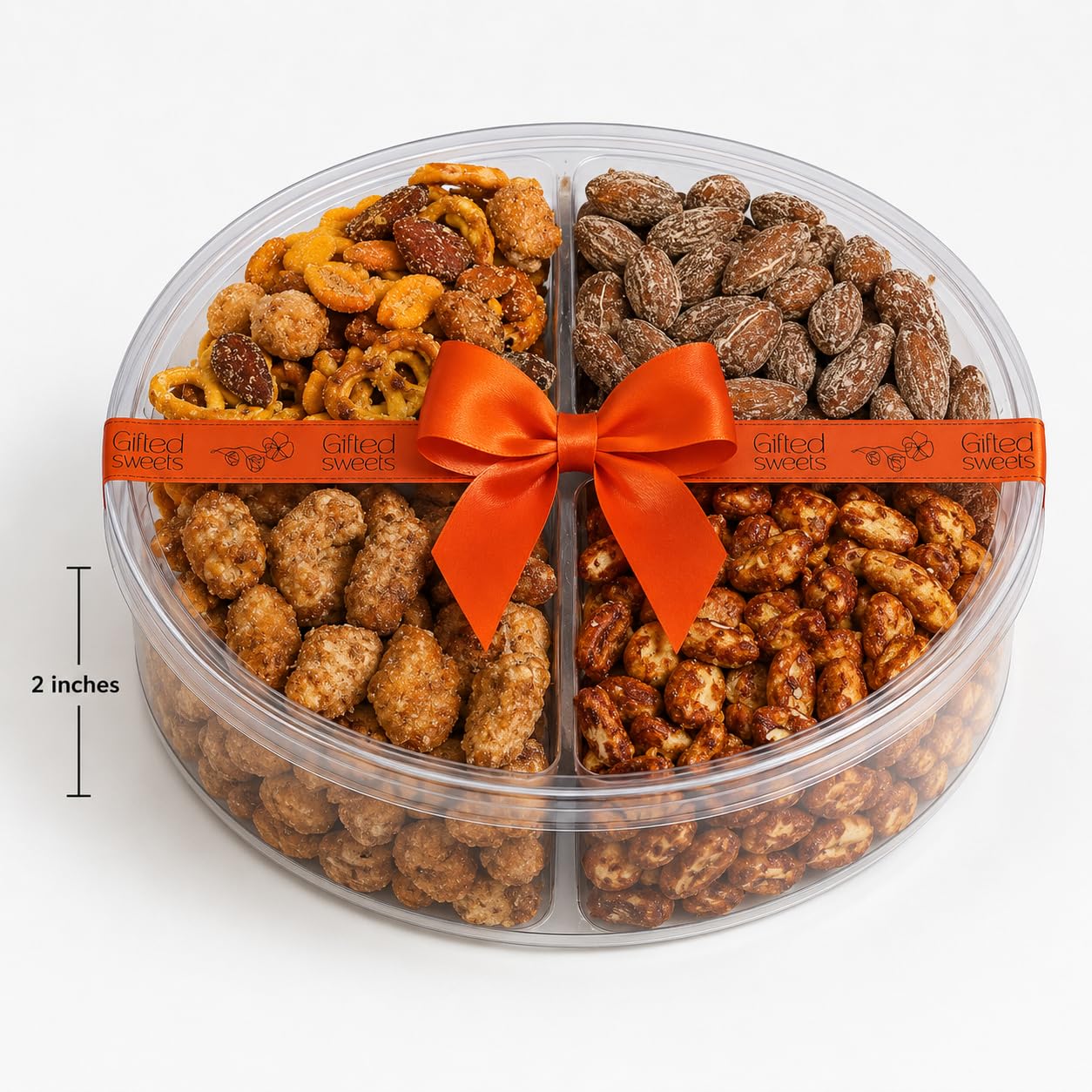 Flavored Nuts Gift Basket - Assortment of Sweet, Roasted & Salted Gourmet Nuts - Assorted Food Gift Box for Birthday, Sympathy, Men & Women. image 5