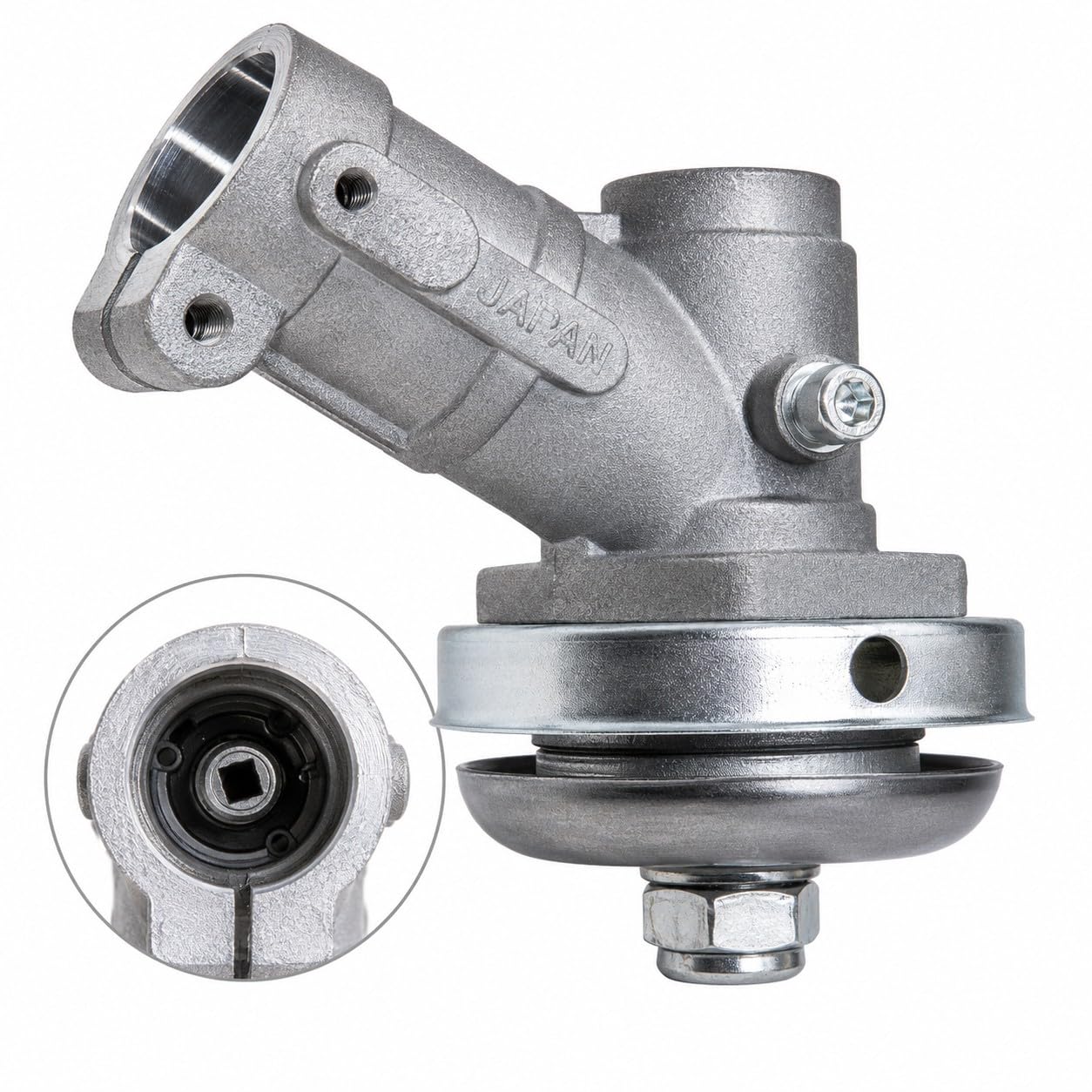 TANIASHOP Coppia Conica per Decespugliatore per Asta da Ø26mm Attacco Quadro 5x5mm Ricambio Testina ingranaggio Universale Asta Decespugliatore Tagliaerba