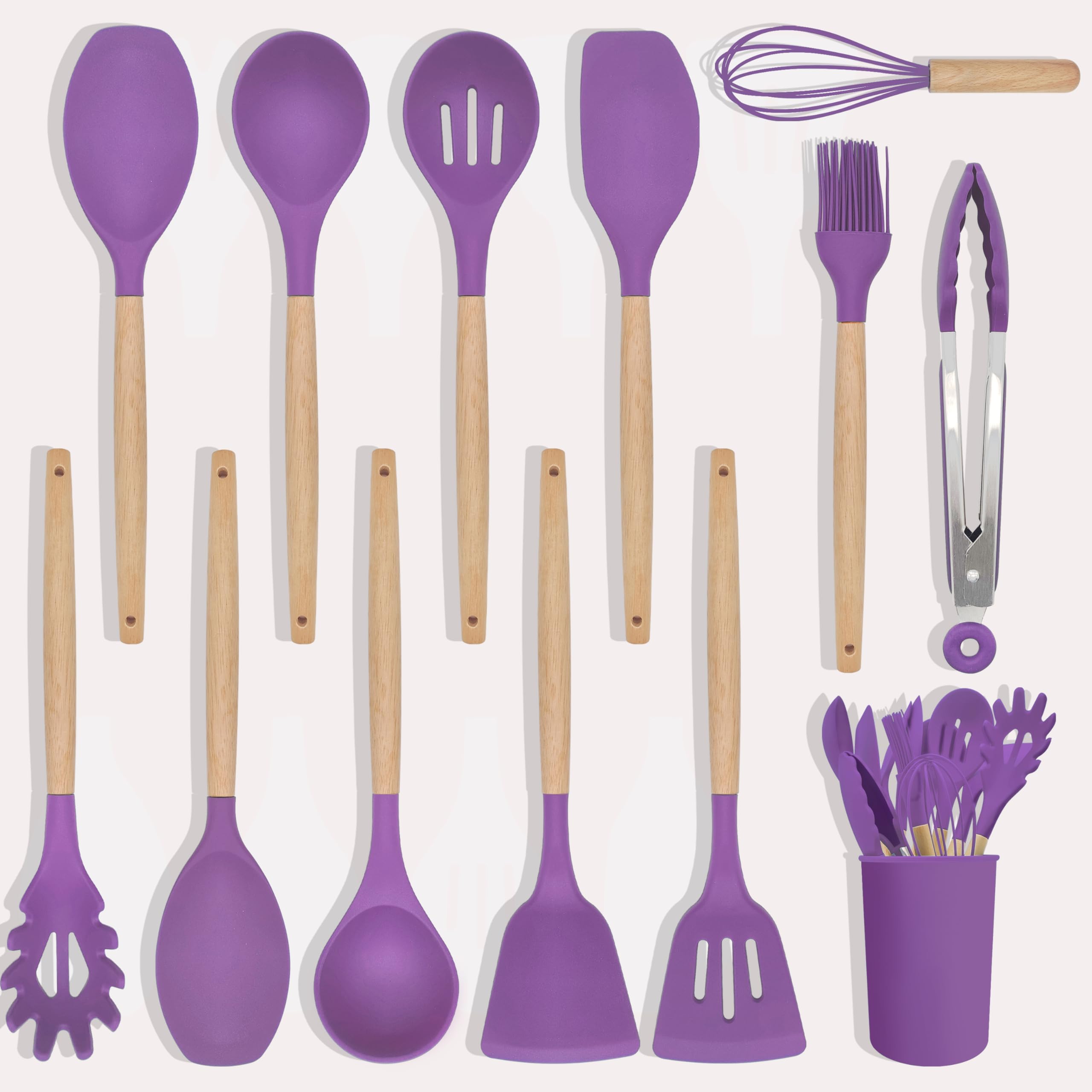 Amazon.com: Chef Craft Premium Silicone Kitchen Tool and Utensil, 9 ...
