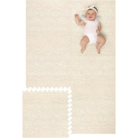 Lillefolk Baby Foam Play Mat - The Safe and Fun Playmat for Your Little One