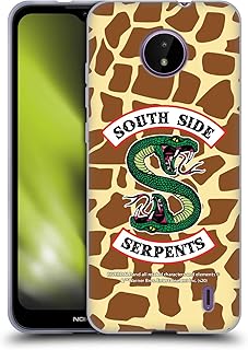 Head Case Designs Licenza Ufficiale Riverdale Logo della Giraffa South Side Serpents Cover in Morbido Gel Compatibile con Nokia C10 / C20