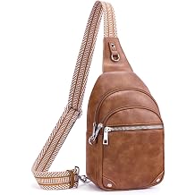 Anti Theft Crossbody Bags for Women Travel Chest Sling Bag Leather Handbags Fanny Pack