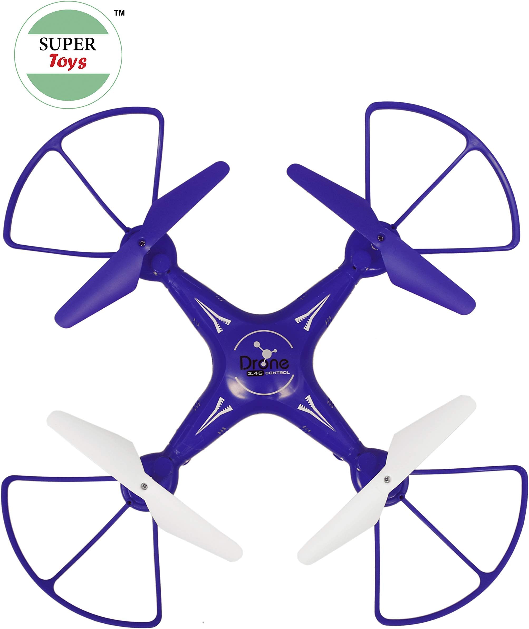 SR ENTERPRISES H010, Strong and Flexible Body, Quad-Copter 6-AXIS GYRO, 360 Degree, with USB Charger and RC (Blue)