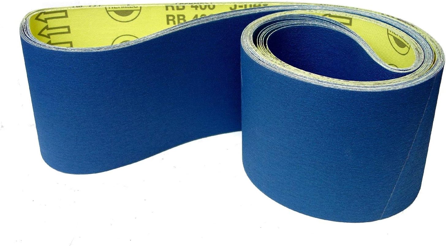 Hermes RB 406 J-flex Sanding Belt | 150 x 2000 mm | Pack of 5 | Grit P80