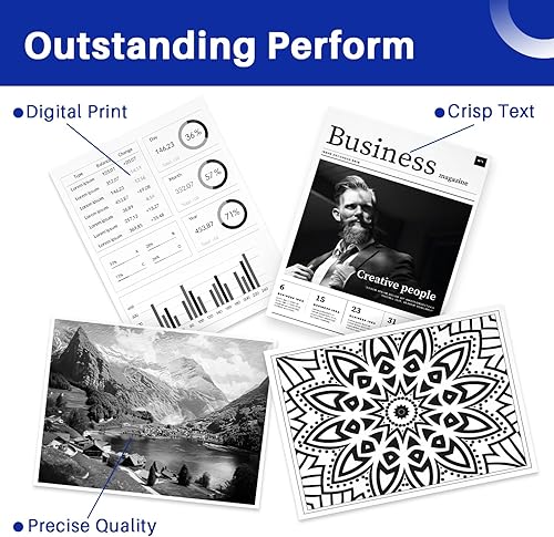 Vista 50 de TN227 TN223 - Paquete de 4 cartuchos de repuesto para tóner TN 227 TN-227 TN-223 funciona con impresora MFC-L3710CW MFC-L3750CDW MFC-L3770CDW TN227