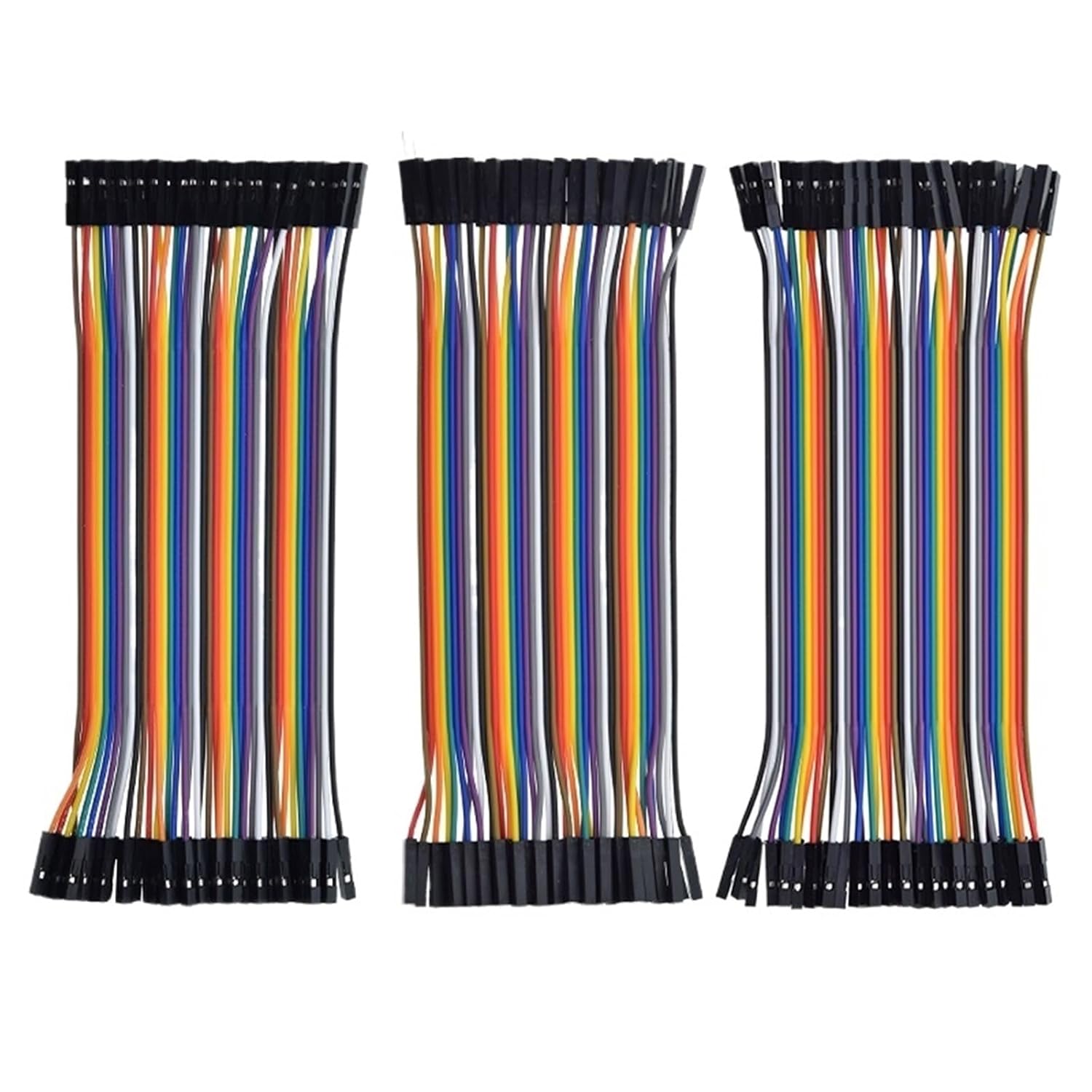Line 10cm 15cm 20cm 30cm 40cm Male/Female to Male/Female Jumper Wire Cable for DIY KIT 40Pin 2.54mm(15CM Male to Female)