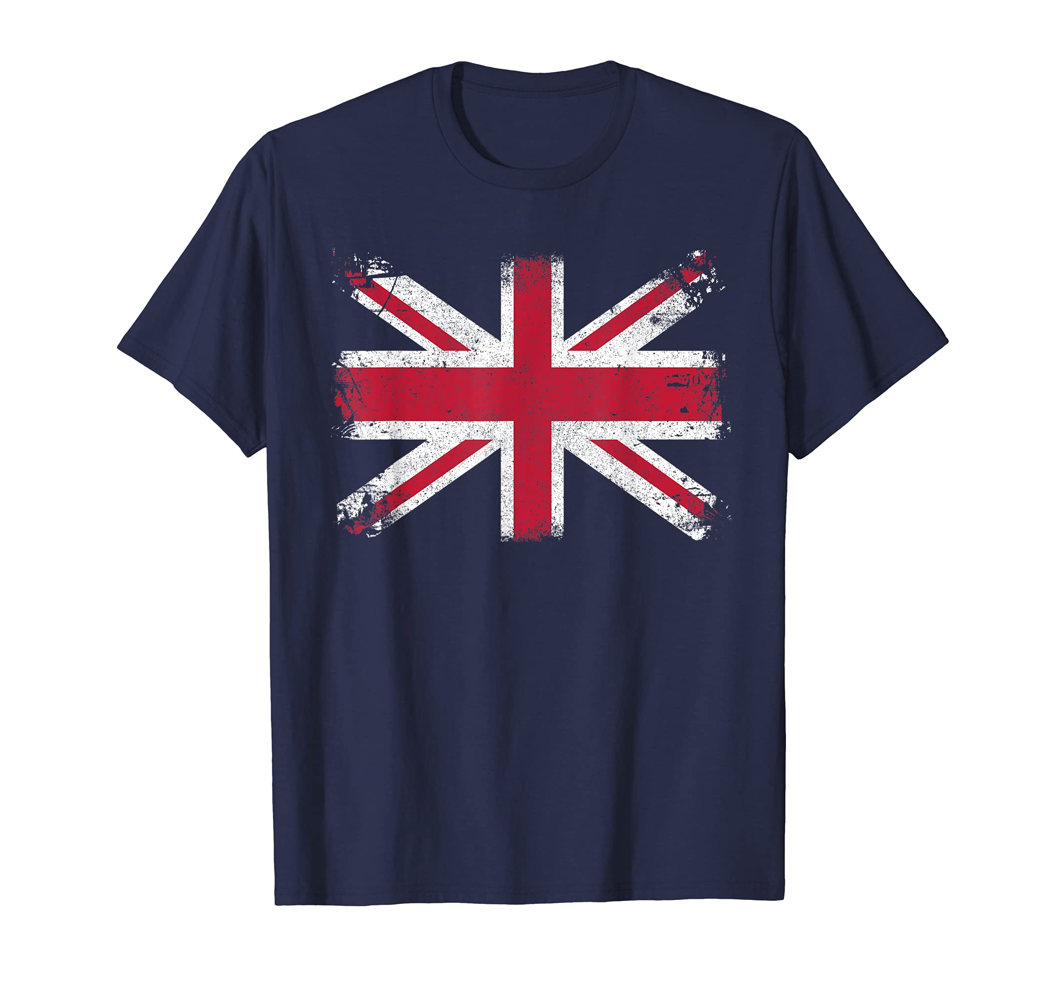 Retro UK Great Britain and England Souvenir ShirtsRetro Union Jack Vintage British Flag Shirt Great Britain UK T-ShirtOEKO-TEX STANDARD 100
