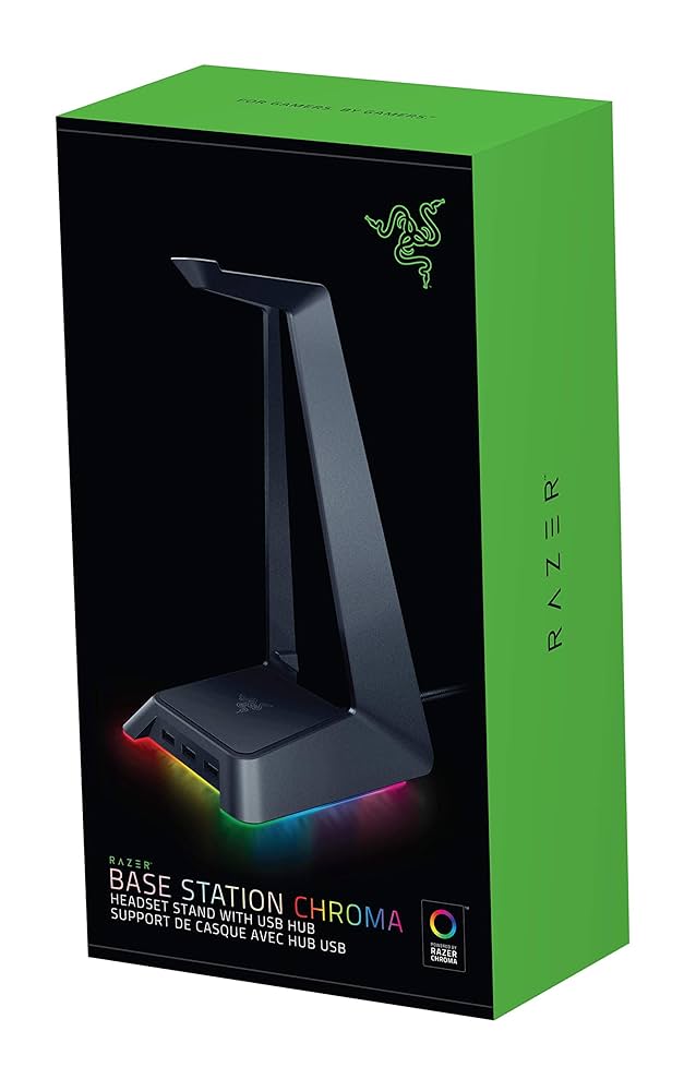 Razer Base Station Chroma 美品 Amazon.com: Razer Base Station V2 Chroma: Chroma RGB