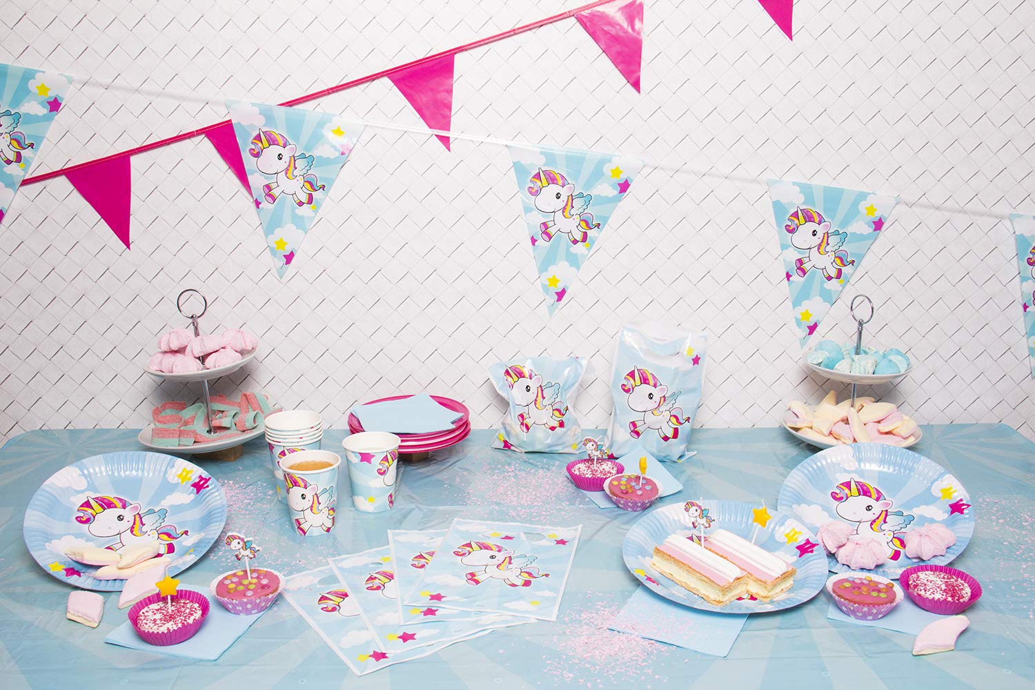 Folat Generique Unicorn Party Bunting