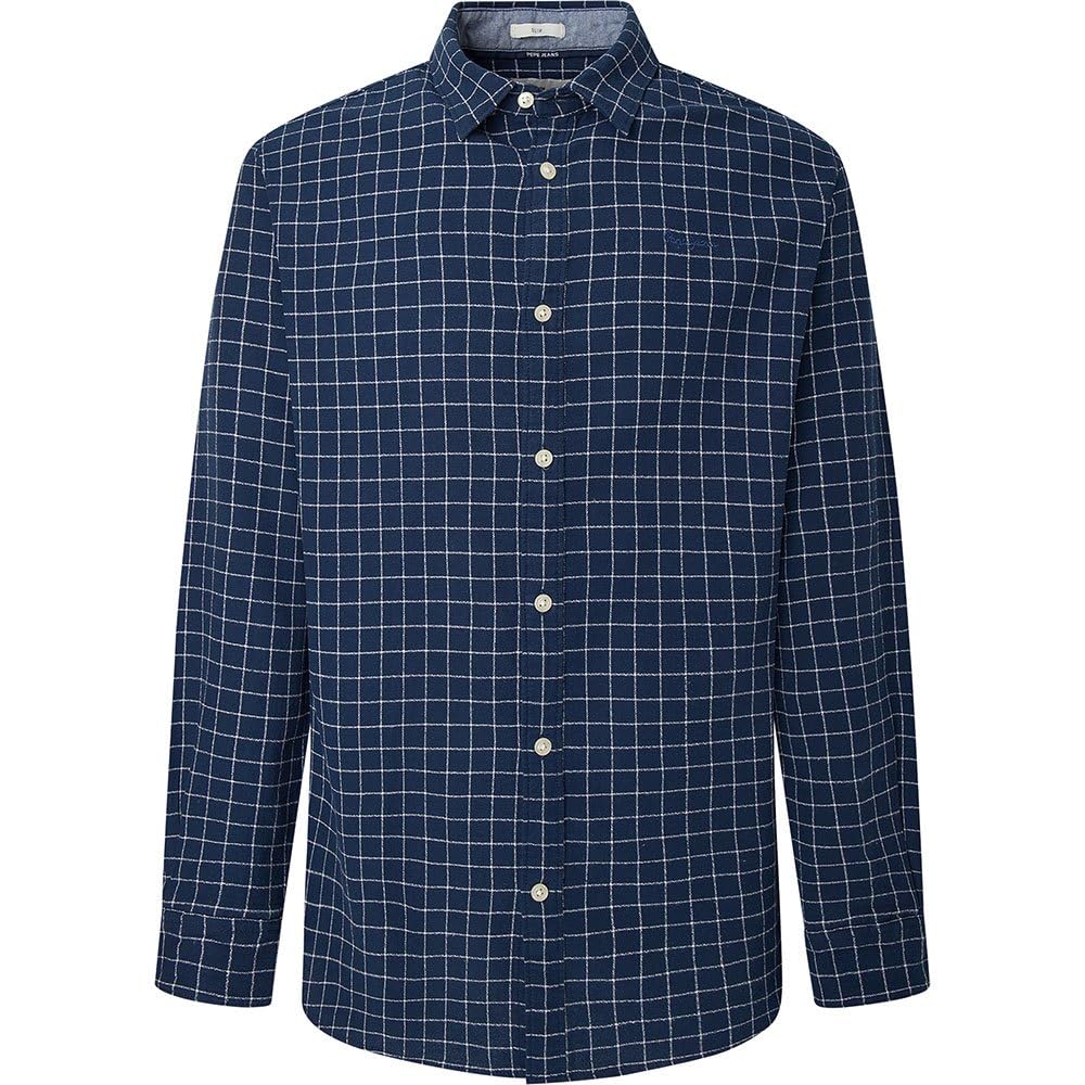 Pepe Jeans Men's Cleveland, Blue (Dulwich), XL