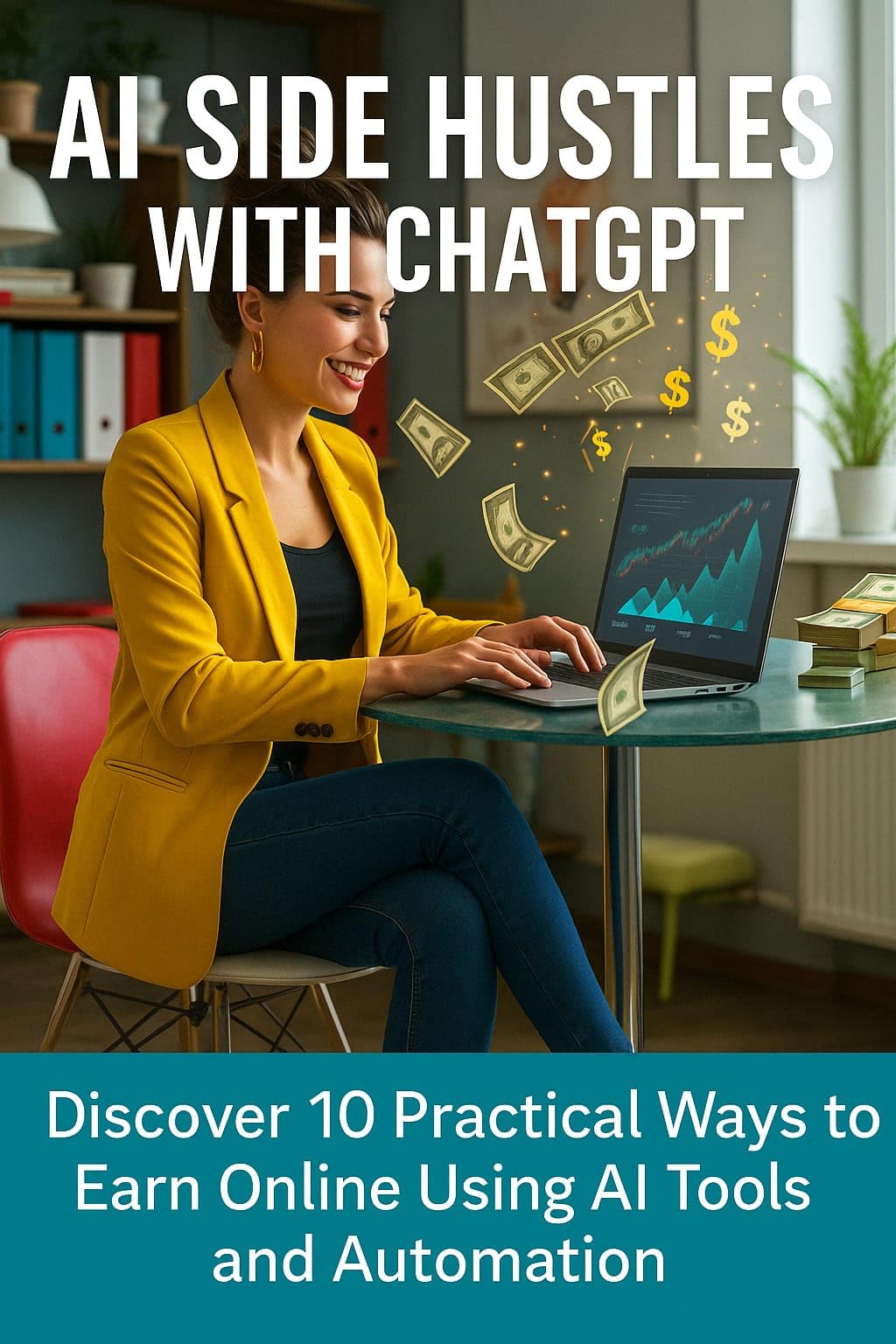 AI Side Hustles with ChatGPT - Work From Home: Discover 10 Practical Ways to Earn Online Using AI Tools and Automation (Zero to Passive: The Wealth Series Books)