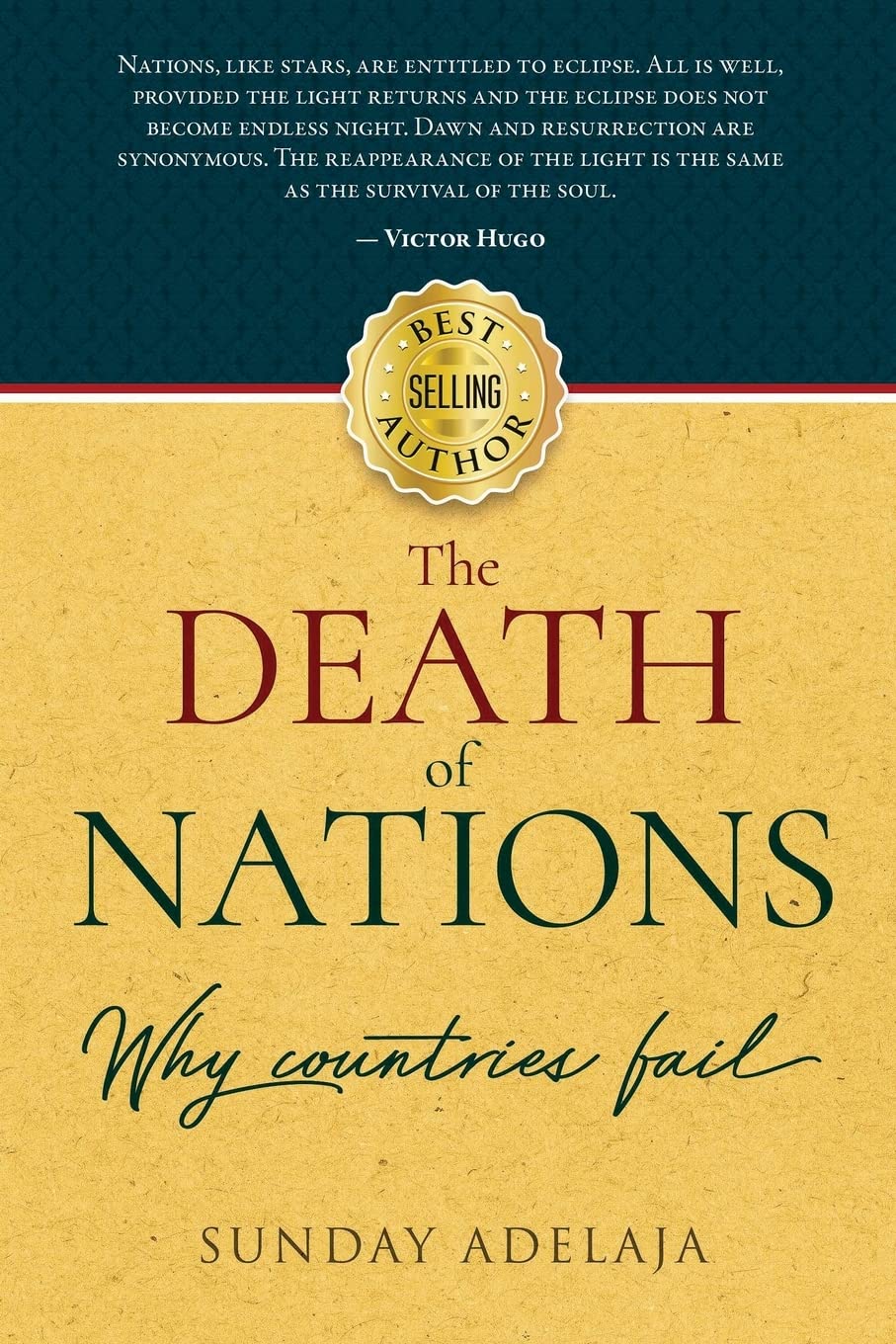 The death of nations. Why countries fail.: Volume 1