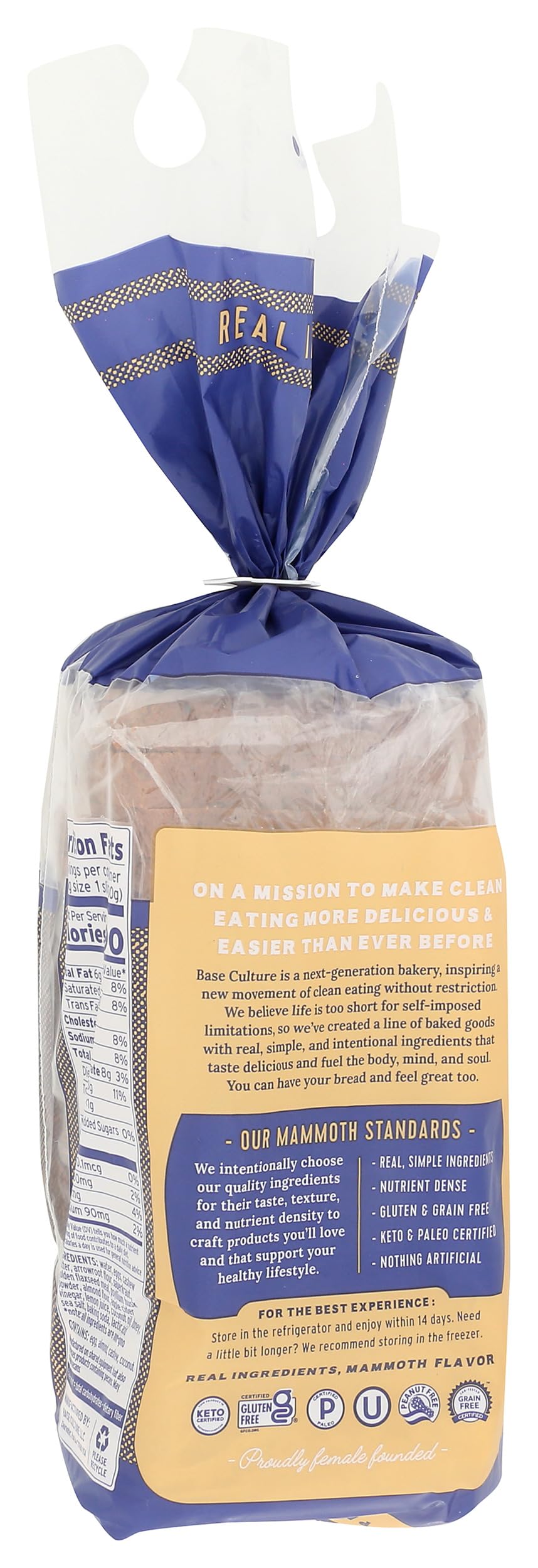 Amazon.com: Base Culture Sourdough Bread, 16 OZ : Grocery