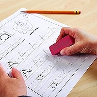 Vista 2 de Paper Mate Pink Pearl Erasers, Medium, 24 Count