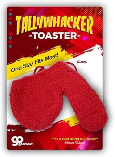 Tally Toaster Deluxe Warmer - Handknit Gifts for Men - Funny Gag Gift for Adults - Cold Weather Prank, Silly Stocking Stuffer