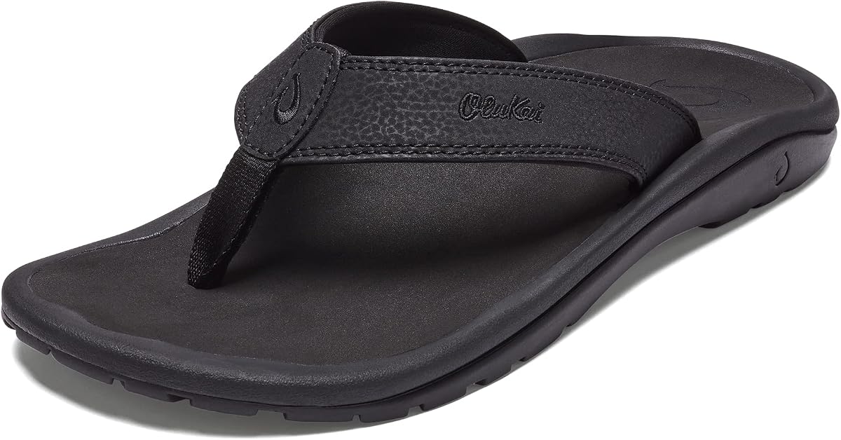 OluKai Ohana Sandalias para hombre, chanclas resistentes al agua con soporte para el arco