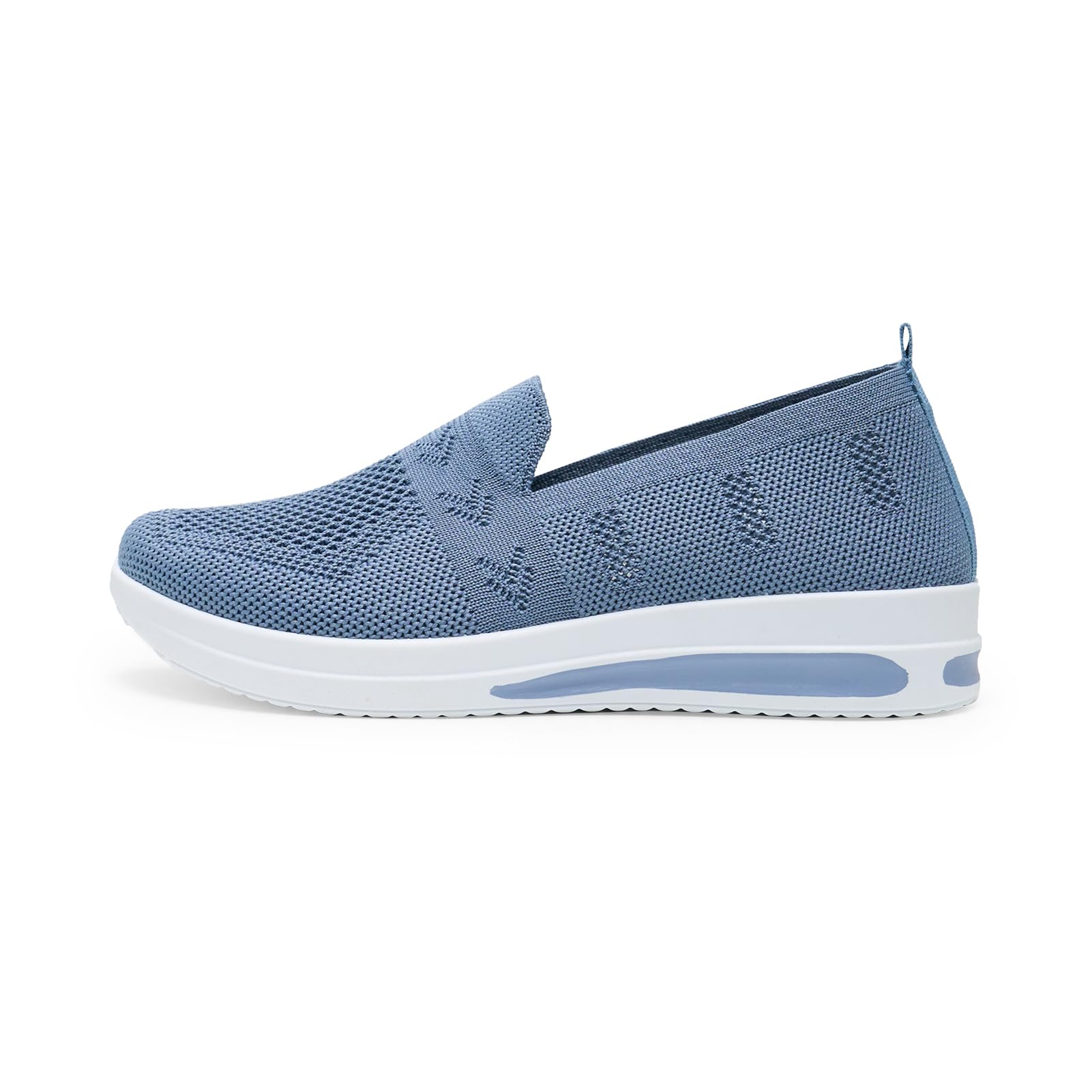Alexis Leroy Zapatillas Slip-On Mujer Comodos y Ligeras Zapatos de Enfermería Casuales de Malla Transpirable para Caminar Corre