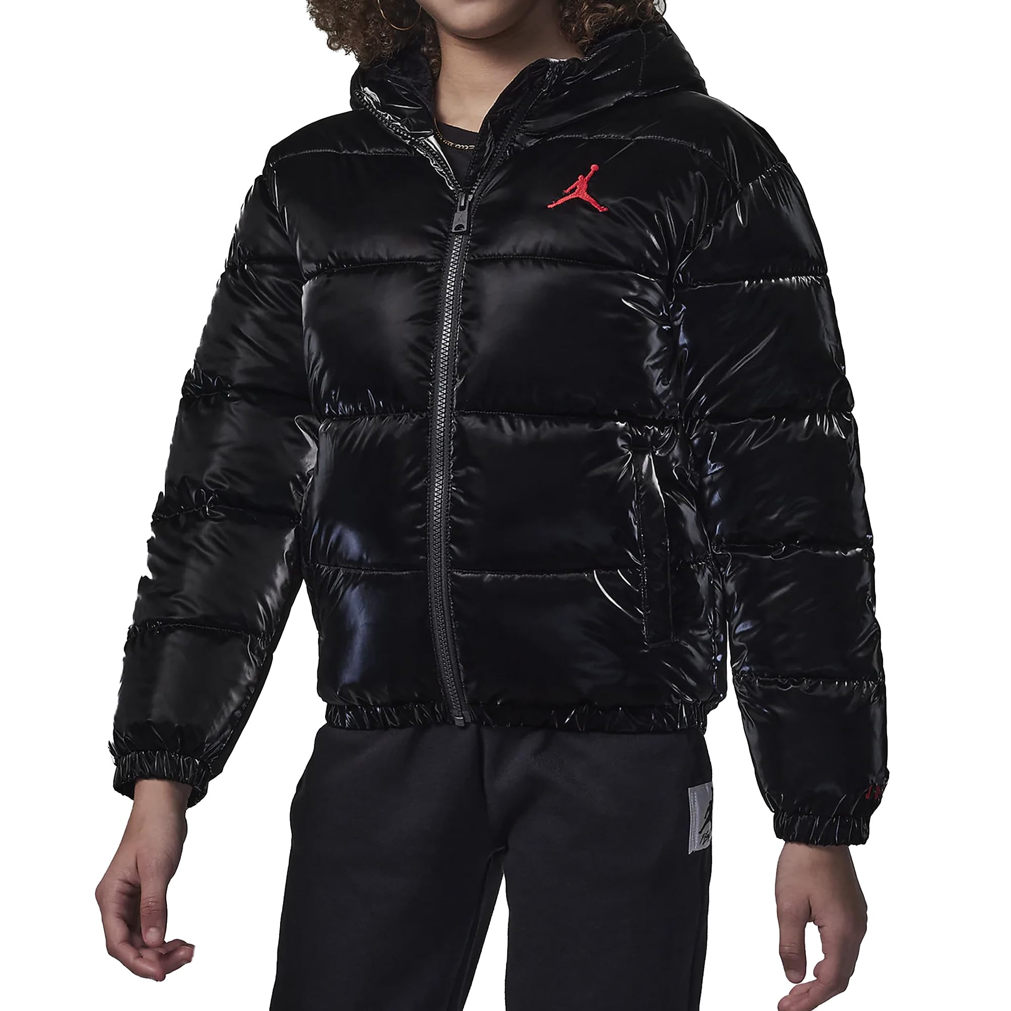 NIKE Kurtka puchowa Boxy Fit Zegarek dla dziewczynki