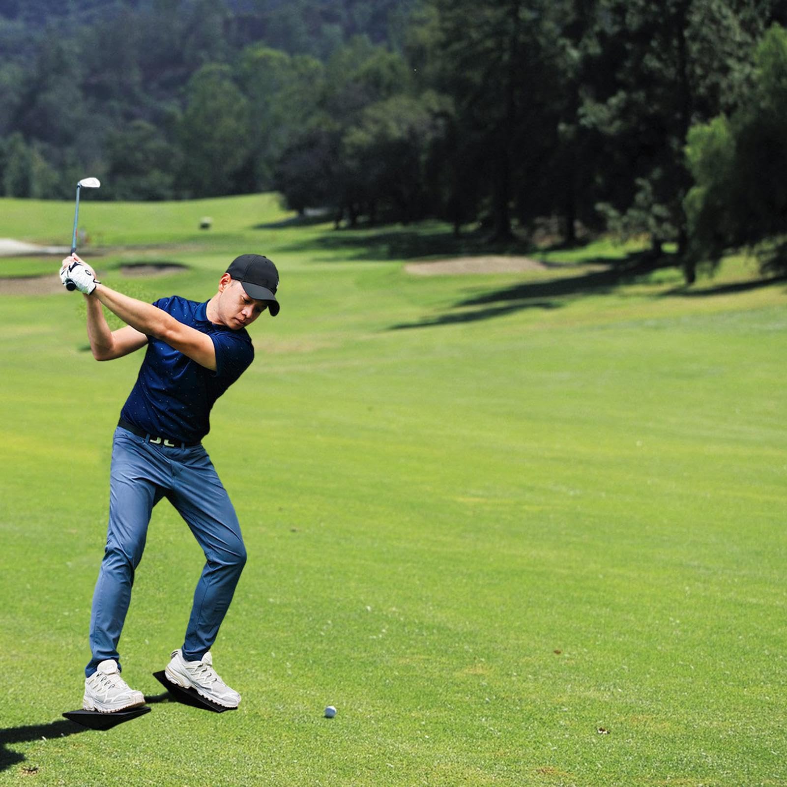 Generisch Golf Trainingsausrüstung | Golf Putting Drucktrainer Platte - Schwung Training Ausrüstung und Zubehör - für Outdoor Kurse Turniere Sport Schulen