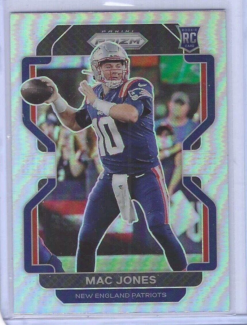Mac Jones 2021 Panini Prizm Silver Prizms Sp Variation Rookie Rc #v-336 - Football Cards