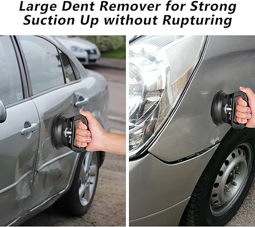 Miniatura 6 de Potente extractor de abolladuras para automóvil, kit de eliminación de abolladuras para automóviles, sin pintura, herramienta de extracción de