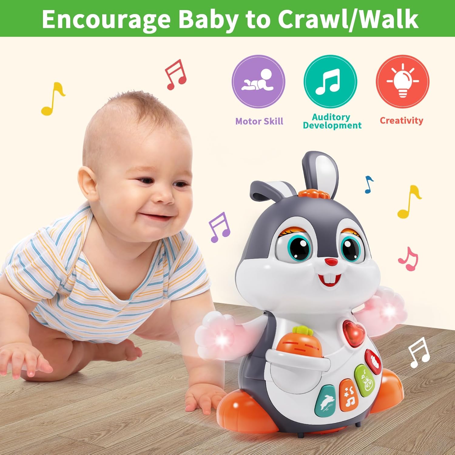 Musical Easter Bunny Toy