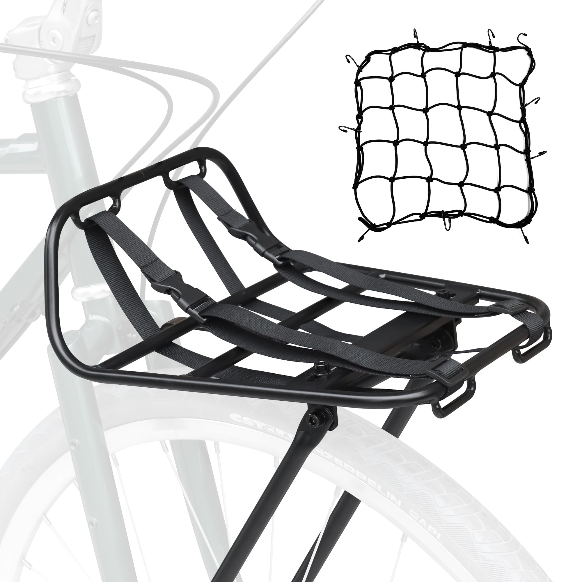 ZUKKA Fahrrad Gepäckträger vorne Maximaler Belastung 15kg