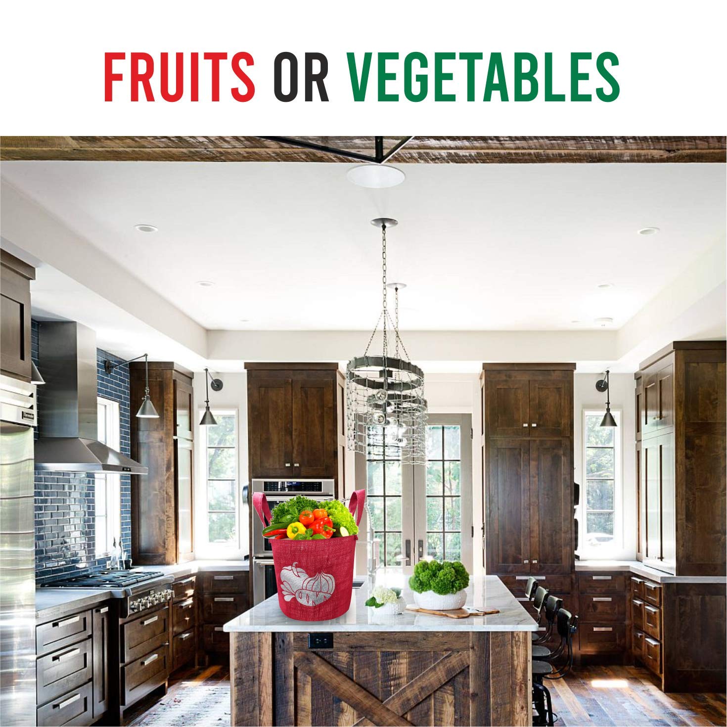 Green Vegetable Baskets - Keep Produce Fresh -6