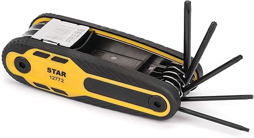 Miniatura 2 de Titan 12772 Juego de llaves de estrella plegables de 8 piezas