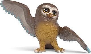 schleich DIE Schule DER MAGISCHEN Tiere | Muriel 14951| Tierfigur Eule aus dem Film | detailgetreue Sammelfiguren | tolles Geschenk für Kinder & Sammler | Spielfigur ab 3 Jahren | 5 x 10 x 6 cm