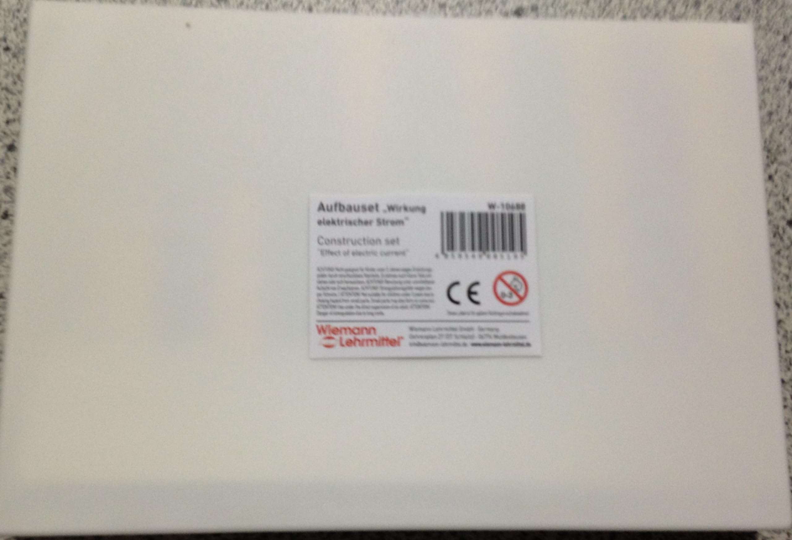 Wiemann Lehrmittel Ergänzungsset Wirkung elektrischer Strom Elektrobaukasten für Kinder, Experimentierkasten - Aufbauset