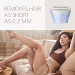 Philips Lady Shaver Series 6000 - Cordless, Wet & Dry Electric Shaver, 3-Blade Shaving System, For Legs & Body, 80 Mins. Runtime, Model BRL127/00