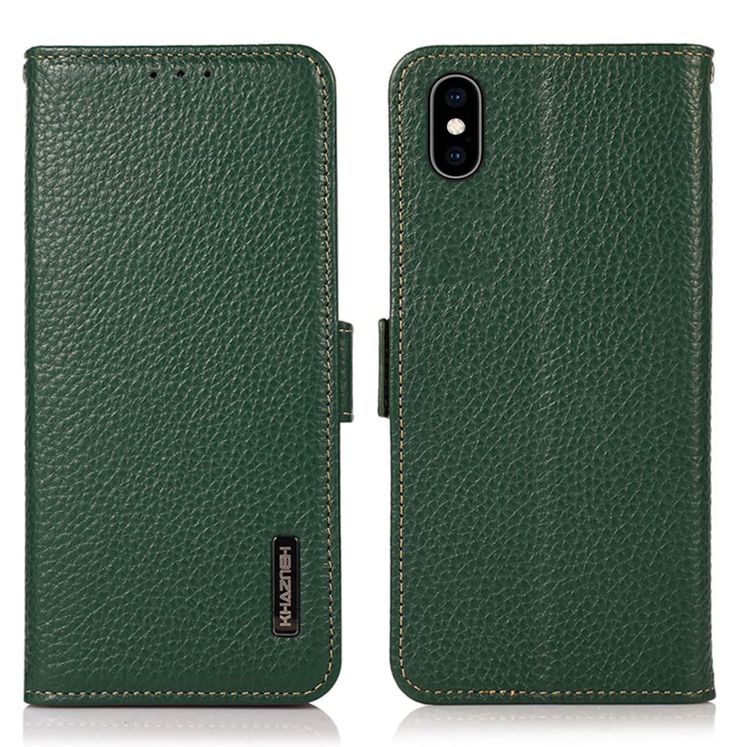 手帳型 レザー　アイフォンxs Amazon.co.jp: SKIASE iPhone X/iPhoneXS ケース 手帳型 本革