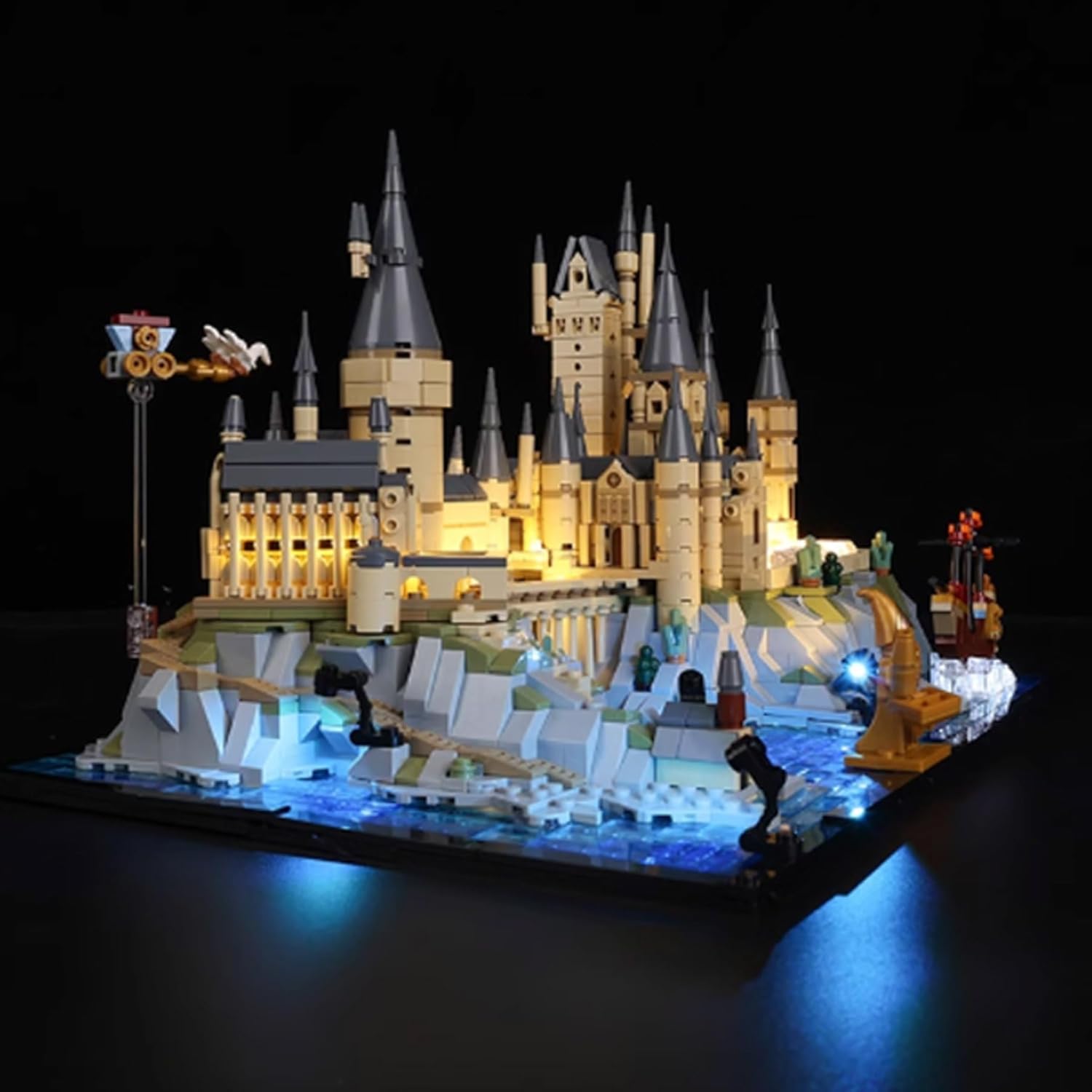 LED Lighting Kit Compatible with Lego 76419 Castle and Courtyard Series LED Light Set (Model Kit Not Included - Lighting Components Only) (Classic Model)