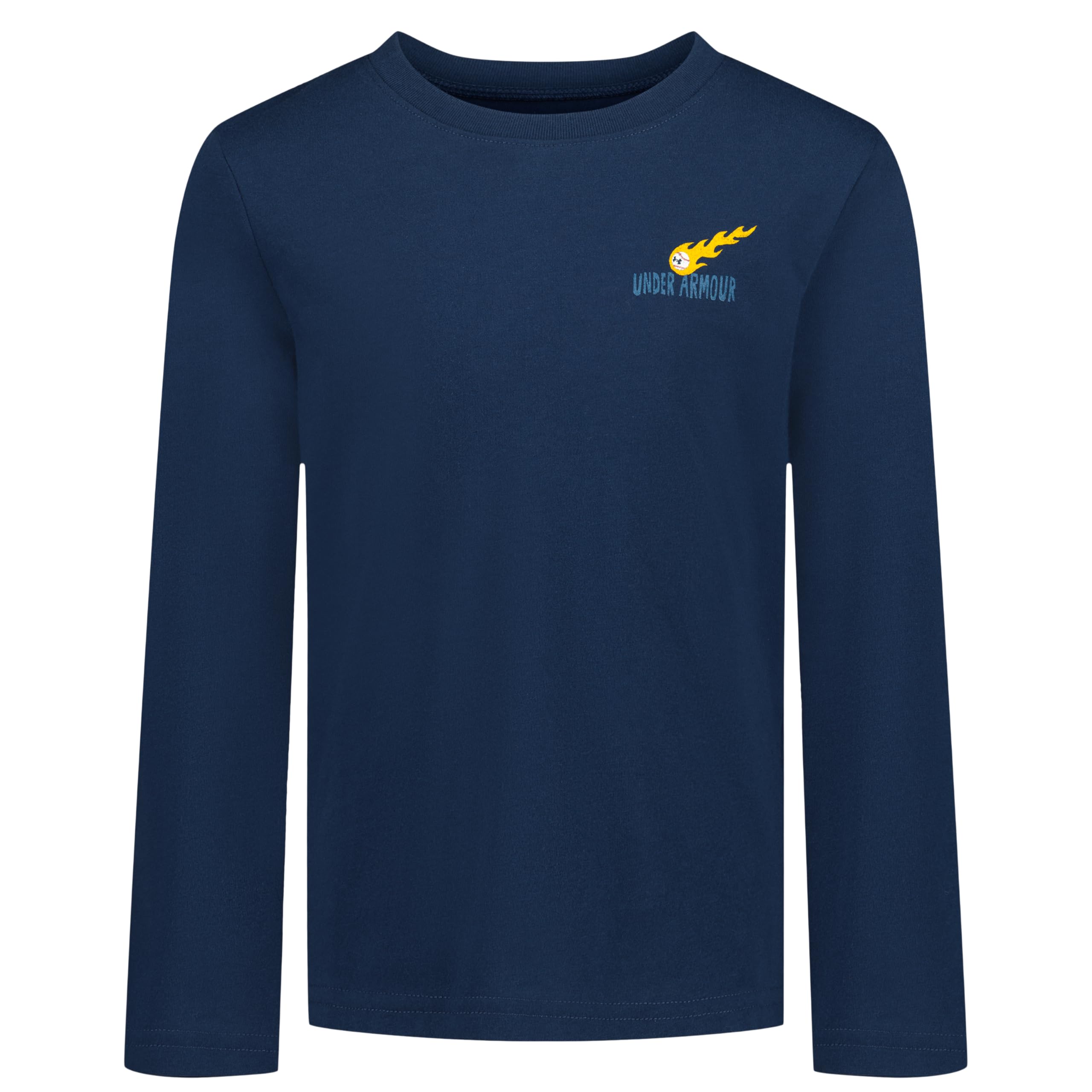 Under Armour Boys' Long Sleeve Logo Graphic T-Shirt, Relaxed Fit