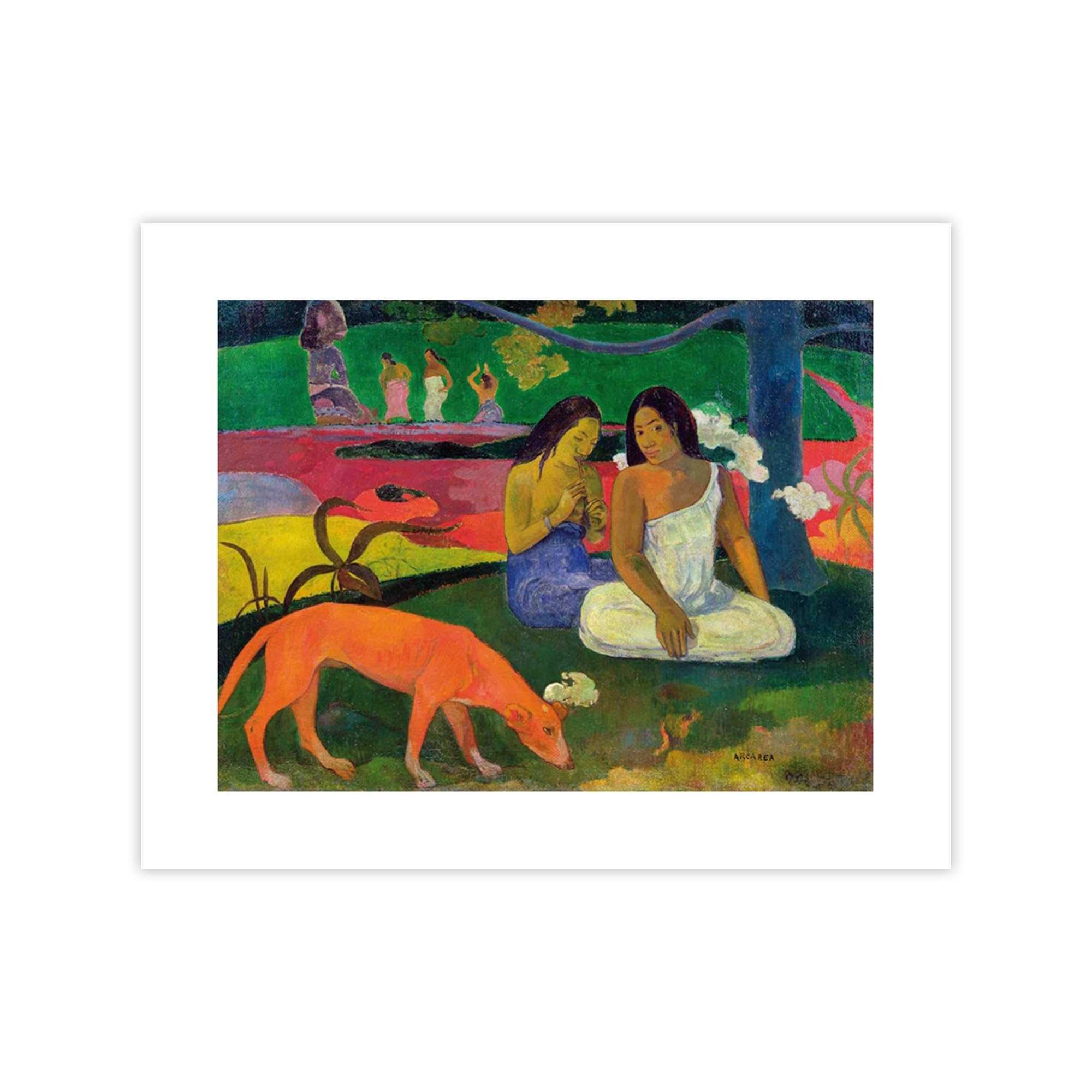 Paul Gauguin Arearea poster grand format papier deco salon