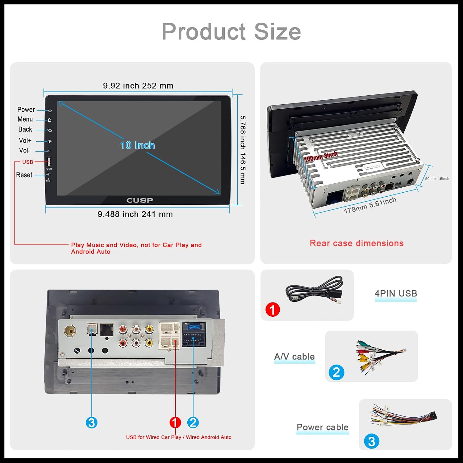 CUSP CV-1018 Steering Wheel Control Interface