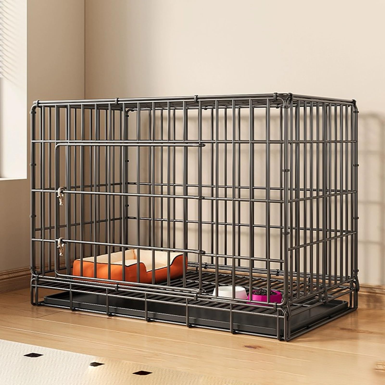 Cage pour chat en maille aérée idéale pour le salon