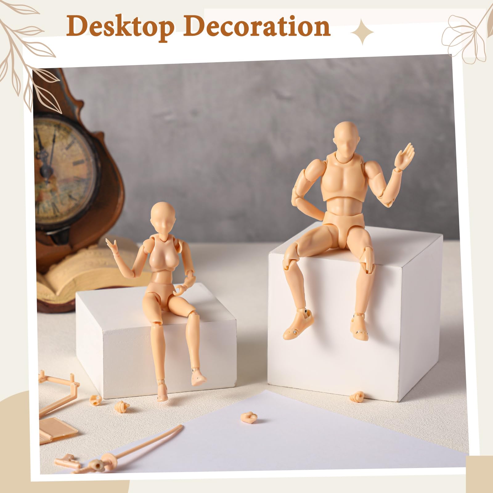 Amazon.com: Yookeer Body Set, Drawing Action Figures Female and