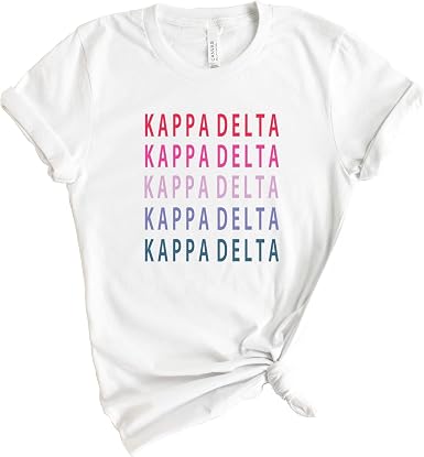 Amazon.com: Kappa Delta T-shirt - KD 