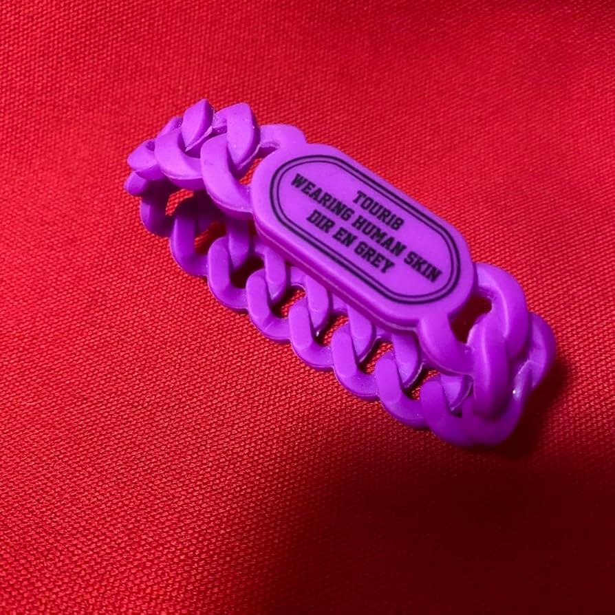 Amazon.co.jp: DIR EN GREY ラバーバンド パープル 紫 : おもちゃ