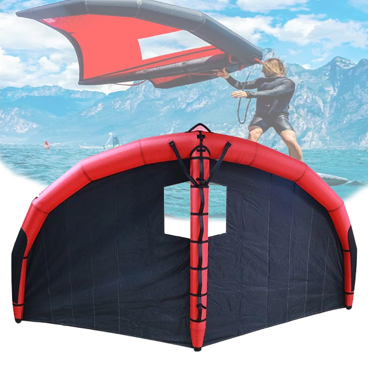 Planche gonflable Hydrofoil 6㎡ avec voile de surf portable pour sport nautique