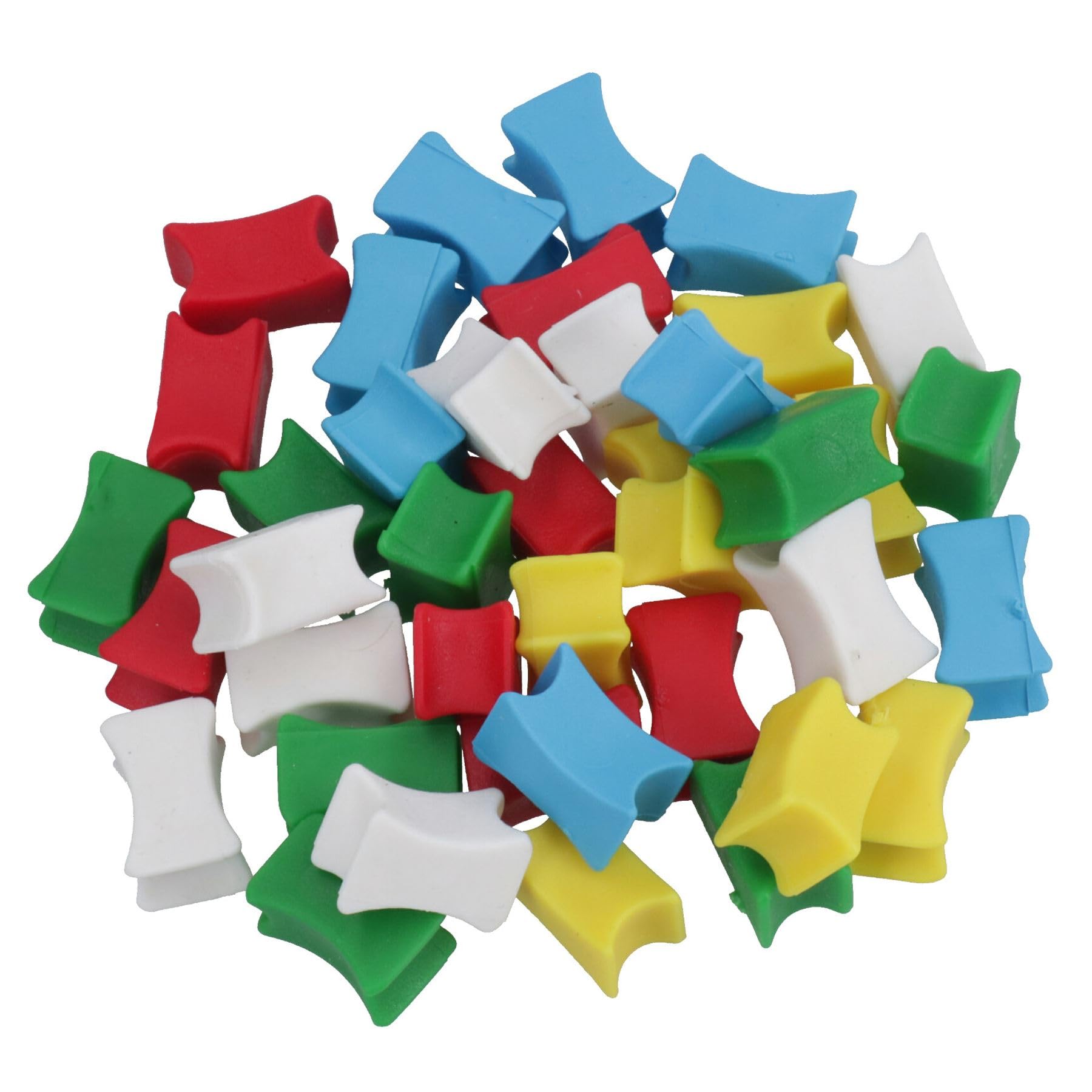AB Tools Juego completo de marcadores de cadena de ancla arcoíris rojo, amarillo, blanco, azul y verde