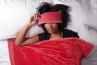 Vista 4 de DreamTime DreamTime - Almohada de ojos con rosa, máscara de hierbas naturales para relajación, crea una experiencia de spa en casa