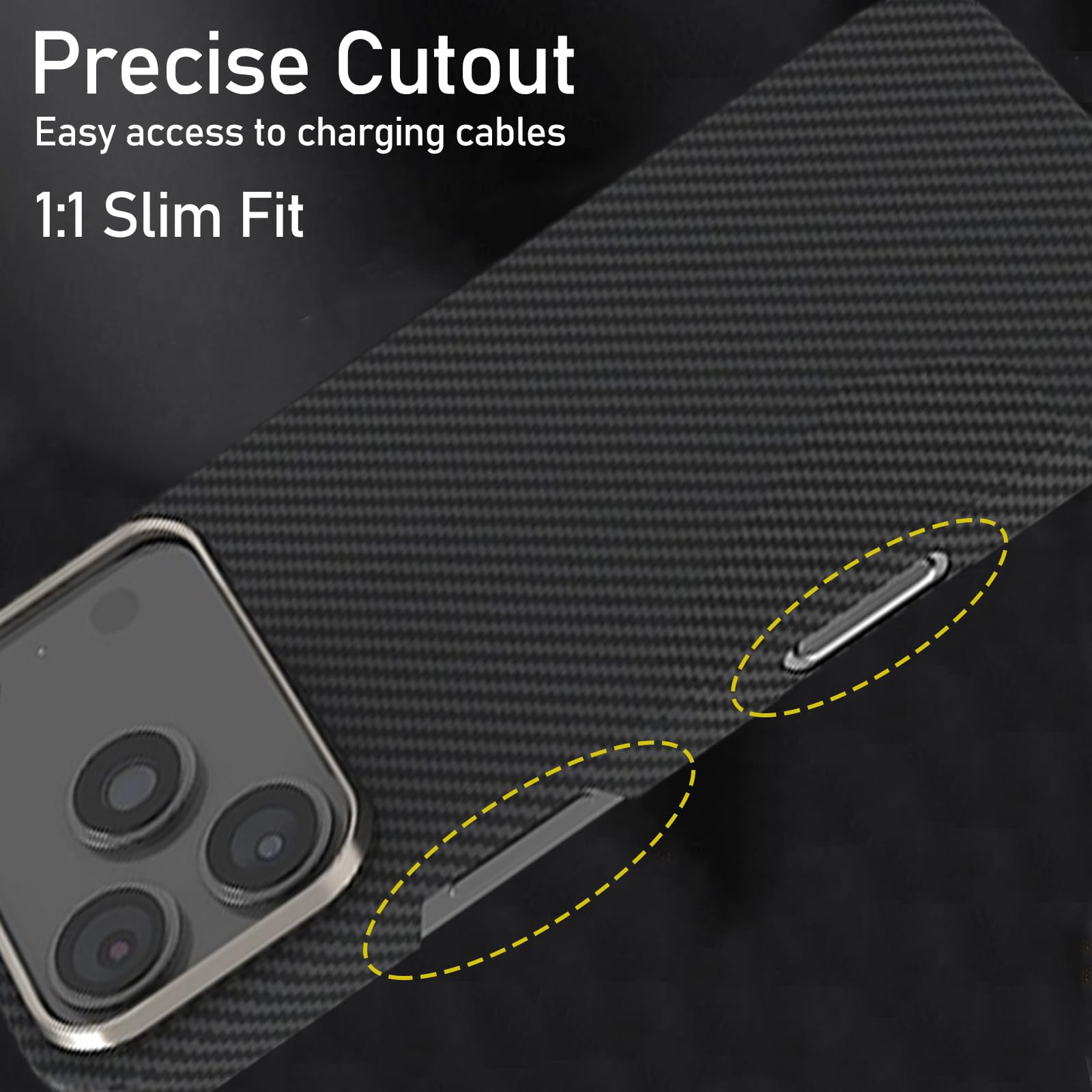 Amazon.co.jp: iPhone 17 Pro Max ケース カーボンファイバー