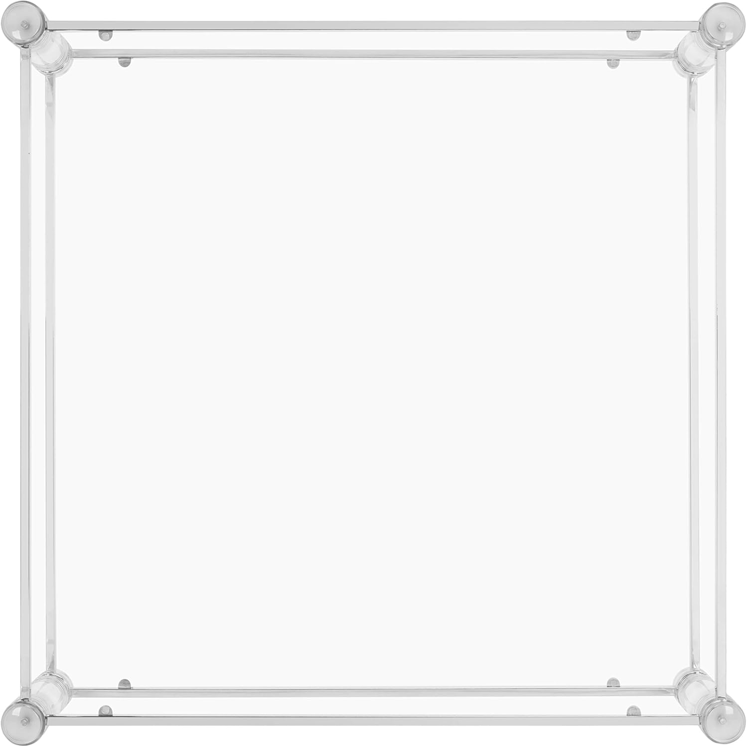 Safavieh Couture Home Isabelle Glam Silver Acrylic Coffee Table